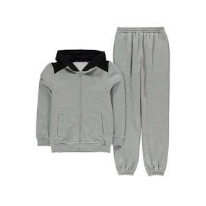 Chándal de algodón de alta calidad personalizado para hombre, Sudadera con capucha, jersey de gran tamaño, sudaderas con capucha, pantalones de chándal lavados, conjunto de 2 piezas para hombre - Product Image 6