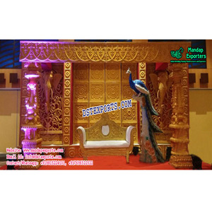 ของตกแต่งเวทีงานแต่งงานแบบศรีลังกาอุปกรณ์ตกแต่งเวทีแต่งงาน - Product Image 1