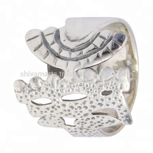 Anillo de plata lisa de Plata de Ley 925 sólida, joyería de plata de ley 925 sólida, anillos Eternity Vermeil, proveedor y exportador - Product Image 3