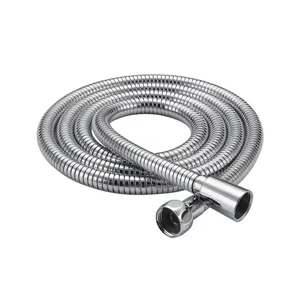 China Harga 1.5 M Spring Selang Fleksibel Stainless Steel Spiral Kamar Mandi Shower Produsen Selang