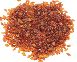 Alta calidad, 10 piezas, citrino Natural oscuro, piedras preciosas sueltas, forma de marquesa, cabujones facetados para cuentas de joyería hechas a mano, amarillo - Product Image 4