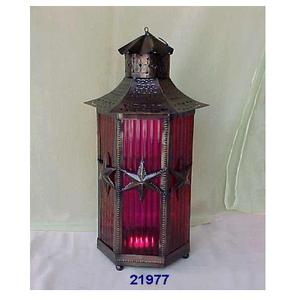 Linterna de metal antigua marroquí decoración moderna estrella decoración del hogar interior o exterior personalizada al por mayor - Product Image 5