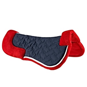 Tapis de selle de cheval Shemax 2023 gros accessoires en polyester et coton de haute qualité tapis de selle en mousse d'équitation polaire - Product Image 1
