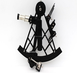 Sextant nautique en laiton 10 \ "Marine à collectionner avec finition noire à piston Sextant maritime allemand pour utilisation à bord-Fournitures marines - Product Image 4