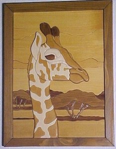 Imagen de madera/madera Intarsia/placa de pared - Product Image 4