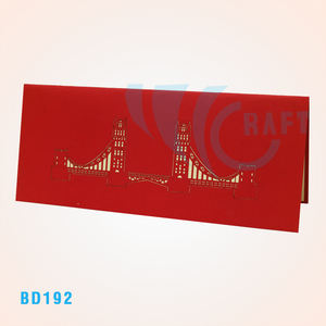 Viet-CRAFT การ์ดป๊อปอัพบริดจ์3D ลอนดอนการ์ดอวยพร3D คริสต์มาสยอดนิยม - Product Image 2