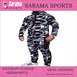 Ensembles pour hommes gyms avec imprimé camouflage 2022 survêtements de sport à la mode, avec logo personnalisé, - Product Image 2