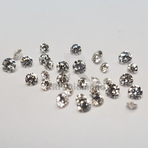 ห้องปฏิบัติการทำเพชร3.2ถึง3.3มม. DEF สี SI ความบริสุทธิ์ HPHT CVD หลวม Melee สีขาวขัดรอบเพชรสำหรับเครื่องประดับ - Product Image 3