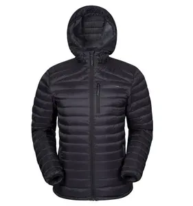 2023 Custom Men Quilted Coat Polyester Winter Wear Padded Bubble Jackets Men Waterproof Coats Pakistan Suppliers