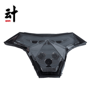 Z1000 ZX10R Motorcycle LED <b>tail</b> light Smoke lens Rear Brake with Turn Signal - Product Image 5