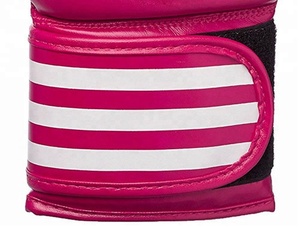 ถุงมือชกมวยมวยไทยขนาด6ออนซ์ทำจากหนังสีแดงขาวสำหรับฝึกชกมวย MMA แบบต่างๆออกแบบได้ตามต้องการ - Product Image 6