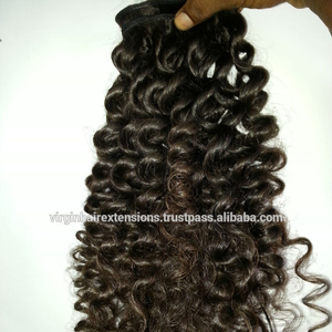 Meilleure Qualité 30 Pouces Brésilien Indien Vierge Remy Doux Bouclés Vague Naturelle Crépus Trame Unique Compétitif Extensions de Cheveux Humains - Product Image 2