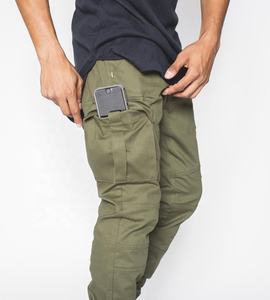 Pantalon cargo unisexe en coton Pantalon de travail pour homme avec tissu en toile pour enfants - Product Image 2