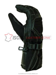 Motocross Racing <b>Gloves</b> with Leather Hand Protection for Motorbike <b>Sports</b> - Product Image 4