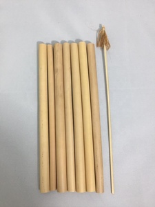 EUTECH 100%-Pailles en bambou naturel 20cm polies, sans danger pour la santé, matière organique imperméable pour la décoration intérieure - Product Image 4