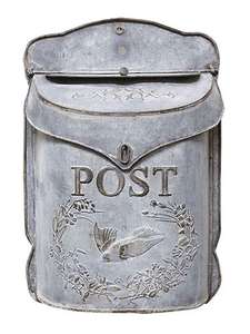 Mini boîte aux lettres murale décorative en acier pour jardin extérieur moderne avec verrouillage sécurisé pour lettres et journaux Matériau métallique - Product Image 5