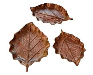 ชุดถาดเสิร์ฟอาหาร3ชิ้นทำจากโลหะเหล็กถาดเสิร์ฟอาหารสไตล์แฟนซีขายดีถาดตกแต่งบ้านสุดโดดเด่น - Product Image 1