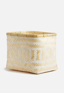 Cesto de Ropa de Bambú Ecológico de Color Natural con Tapa y Asas, Almacenamiento Sostenible de Ropa, Cesto para Juguetes, Tejido a Mano en Vietnam, Diseño Duradero - Product Image 6