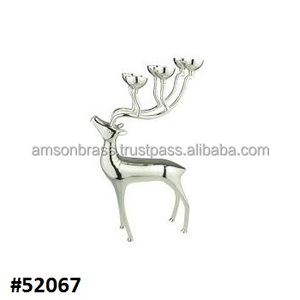 Sólido de aluminio de Metal titular de la vela de caminar estilo Reno sostenedor de vela - Product Image 5