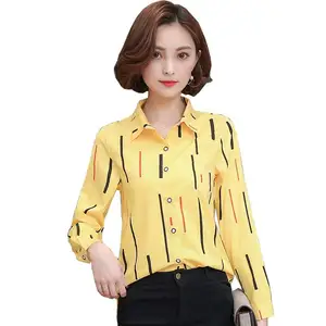 Ladies High Quality Plain Cotton Dress Shirts For Sale