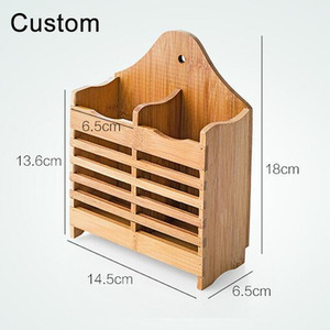 Soporte de Madera para Cubiertos, Porta Cubiertos de Madera para Tenedores, Cucharas y Palillos - Product Image 3