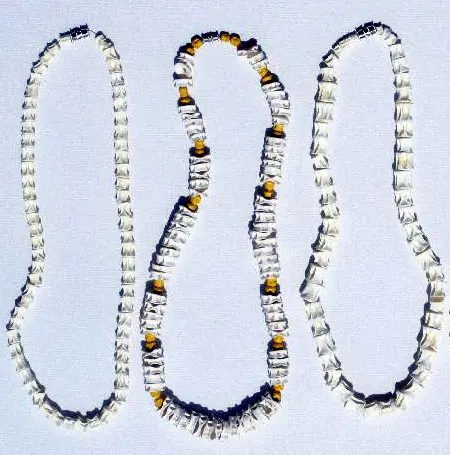 Collares de hueso de pescado blanco, joyería étnica Tribal, empresa al por mayor, Perú