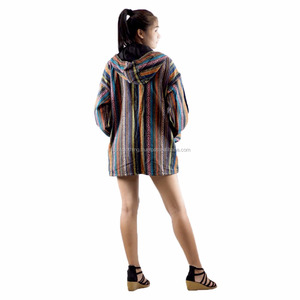Sudadera con capucha de algodón con estampado de mandala y cremallera, Unisex, NAPAT - Product Image 3