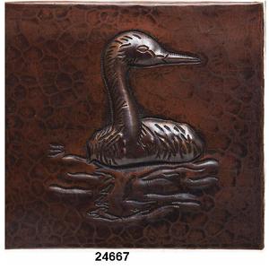 Tuile de cuisine en cuivre de conception de canard directe d'usine de vente chaude - Product Image 2