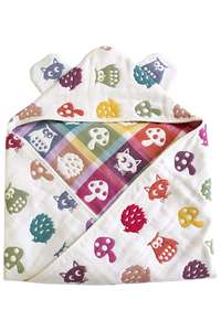 [Vente en gros] HIORIE Couverture d'emmaillotage pour bébé en gaze à 6 couches fabriquée au Japon 100% coton respirant toutes saisons doux au toucher personnalisable - Product Image 2