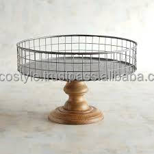 Plato de pastel galvanizado de 3 niveles para bandejas de servicio - Product Image 6