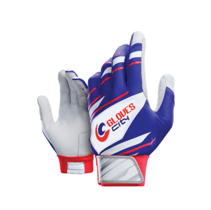 Guantes de bateo de béisbol de piel de oveja lisos de primera calidad duraderos de Material de microfibra guantes de bateo de béisbol de piel de oveja personalizados 2025 - Product Image 1