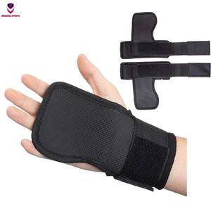 Poignées personnalisées pour haltérophilie, fitness et musculation, Logo personnalisé, couleur noire, prix bas, vente en gros - Product Image 2