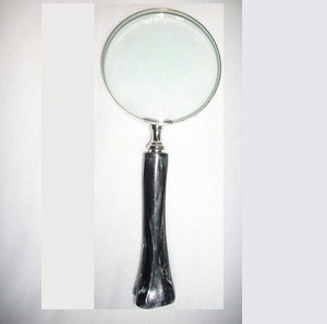Magnifying Glass With Leather Handle, Nautical Magnifier - Product Image 2