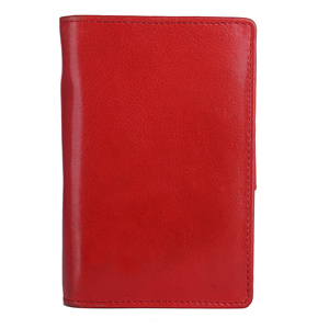 Elegant <b>Red</b> Leather RFID Hand <b>Purse</b> Clutch Bag for Women Stylish Evening Wallet for Party and Daily Use Available For Sale - Product Image 4