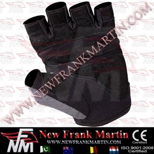 NFM Guantes de levantamiento de pesas unisex para gimnasio Powerlifting Crossfit-Protección de la palma de la mano y soporte para dominadas OEM ODM - Product Image 4