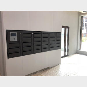 חם מוכר תיבת דואר פלדה אלקטרונית עם קוד סיכה או כרטיס rfid גישה למערכת פופולרי - Product Image 2