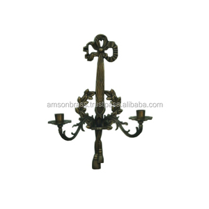Fabricante y mayorista de candelabros de pared de aluminio portavelas decorativo para el hogar diseñador - Product Image 4