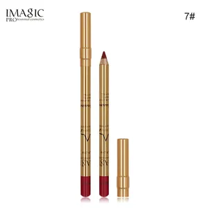 IMAGIC Beste Qualität Täglicher Gebrauch Glatt mattes mehrfarbiges Holz material Lip Pencil Liner