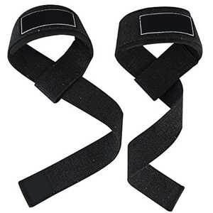 Bracelets en coton personnalisés pour l'haltérophilie, équipement de gymnastique, Fitness et musculation, logo personnalisé, couleur noire, vente en gros - Product Image 3