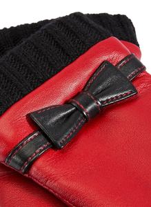 ถุงมือแข่งรถขนแกะหรูหราสำหรับผู้หญิงถุงมือขับรถหนังมีรายละเอียดถุงมือขับรถที่มีความซับซ้อนสัมผัสเครื่องประดับแฟชั่นเหนือกาลเวลา - Product Image 6