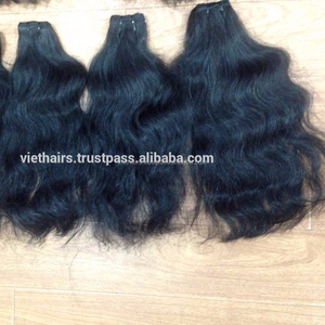 Extensions de cheveux humains Remy du Cambodge, longueur 8-28 pouces, vierges, double trame, fabriquées à la machine - Product Image 2