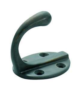 Brass Decorative <b>Coat</b> <b>Hook</b> Metal Vintage Double <b>Coat</b> <b>Hook</b> Wall Mounted Home Black Texture Rustic <b>White</b> <b>Coat</b> <b>Hooks</b> - Product Image 2