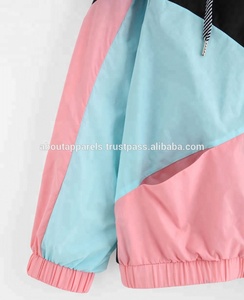 เสื้อแจ็คเก็ตและเสื้อโค้ทกันลมผ้าไนล่อนผ้าโพลีเอสเตอร์100% ระบายอากาศผลิตตามสั่ง - Product Image 2