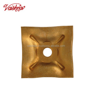 แผ่นเหล็กแบนสำหรับงานก่อสร้าง ขนาด 120x120 มม. หนา 4-12 มม. สำหรับงานนั่งร้าน แบบหล่อ ยึดเหล็กเส้น วัสดุก่อสร้าง VAISHNAV รุ่น FA-1013 - Product Image 3