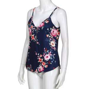 เสื้อกล้ามผู้หญิงราคาส่งถูก ลายพิมพ์ ผ้าถัก 100% ผ้าฝ้าย แขนกุด ไม่มีสาย คอลเลคชั่นเสื้อยืด บังกลาเทศ - Product Image 4