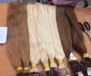 Extensions de cheveux naturels vierges vietnamiens en vrac, trame simple, mèches humaines 9A Remy bouclées noires, 6-52 pouces - Product Image 6