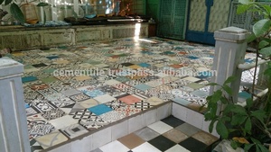Azulejo de cemento antiguo, baldosa encaútica vietnamita, marca corp-cts - Product Image 6