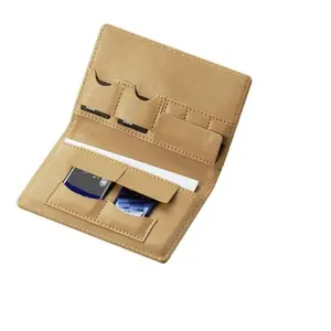 Leather Card Case For Sim Card And Memory Holds Sim And Memory Card