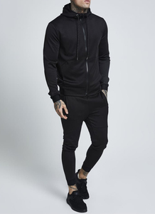 Chándal con logotipo personalizado para hombre, ropa de Fitness, Sudadera con capucha, jersey para correr, Jersey entallado para adulto - Product Image 2