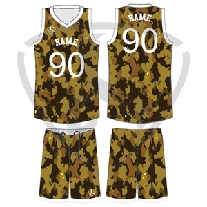 Ensemble de vêtements de sport personnalisables pour hommes Maillot de basket-ball réversible Short en maille respirante Débardeur d'entraînement - Product Image 2